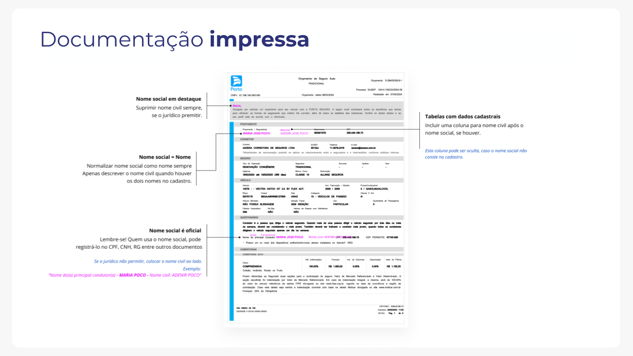 Registro visual 11 do projeto Nome social